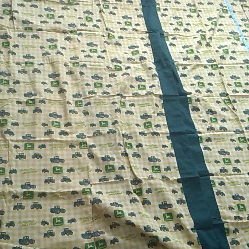 🚜 John Deere Window Curtain Drape Panel 23